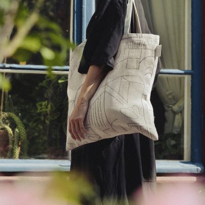 Unien talo canvas bag