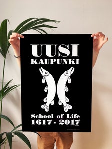 Uusikaupunki School of Life 1617-2017 poster - Image 2