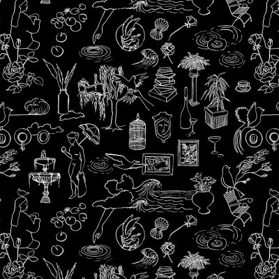 Mielenmaisemia -fabrics by the meter